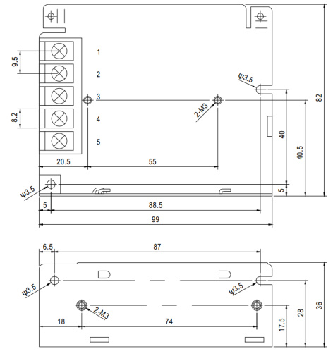 фото Преобразователь AC-DC сетевой Mean Well RS-35-12 в Уфе