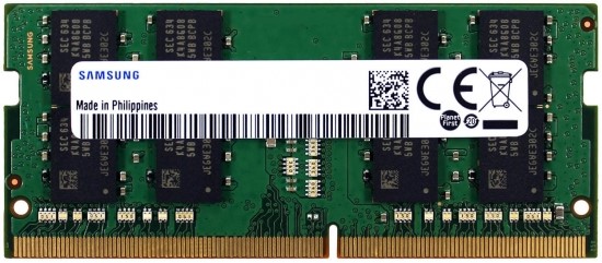 

Модуль памяти SODIMM DDR4 16GB Samsung M471A2G43AB2-CWE PC4-25600 3200Mhz CL22 1.2V, M471A2G43AB2-CWE