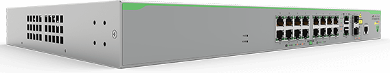 

Коммутатор PoE Allied Telesis AT-FS980M/18PS 16x10/100T PoE+ ports and 2xCombo ports (100/1000X SFP or 10/100/1000T Copper), AC power, AT-FS980M/18PS