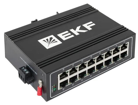фото Коммутатор промышленный неуправляемый EKF TSX-U-16T в Красноярске