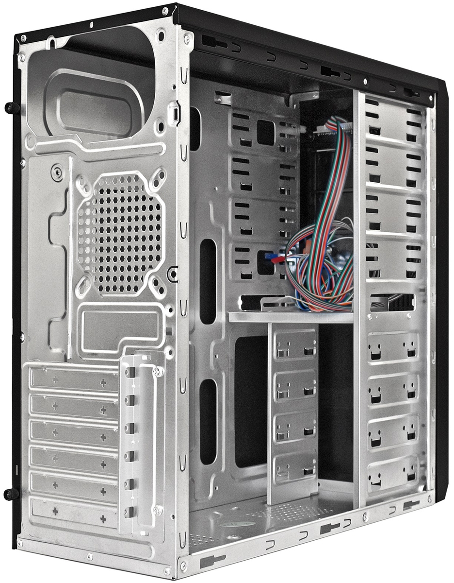 

Корпус ATX Exegate UN-605B-UN500 EX294577RUS черный, БП 600W, 2*USB, аудио, UN-605B-UN500