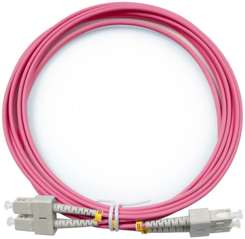 Изображение товара Патч-корд Cabeus FOP-50-OM4-SC-SC-3м для оптоволоконных сетей