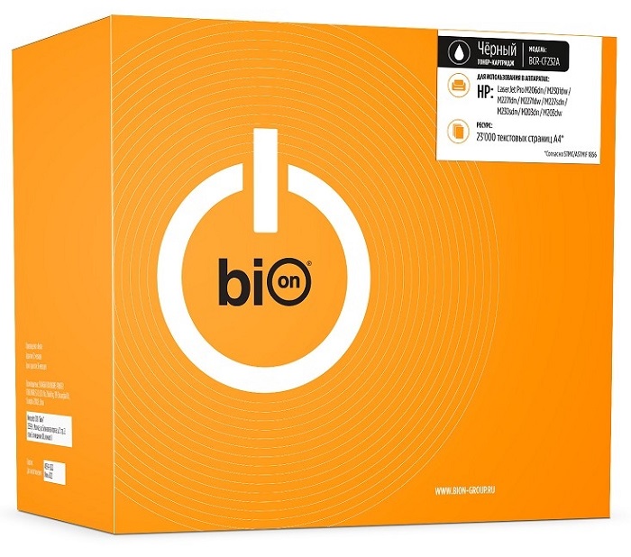 

Картридж BION BCR-CF232A CF232A для HP LaserJet Pro M203/M227/M230 (23000 стр.), BCR-CF232A