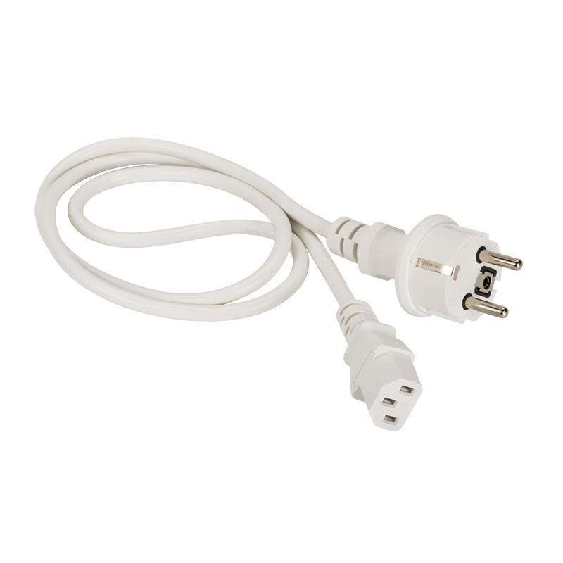 

Кабель питания Lanmaster LAN-PP13/SH-1.5-WH C13-Schuko, 3х0.75, 220В, 10А, белый, 1.5 метра, LAN-PP13/SH-1.5-WH
