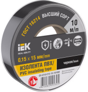 фото Изолента  IEK EX-IZ10-C15-15-10-K02