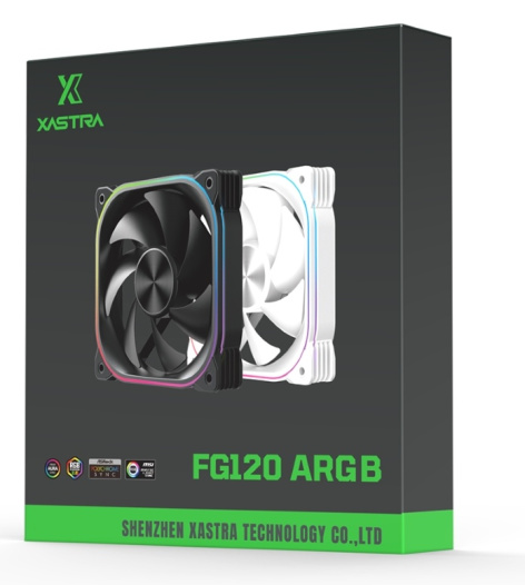 фото Вентилятор для корпуса Xastra FG120B ARGB в Уфе