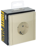 фото Розетка с заземлением IEK FP-R11-16-1-K10