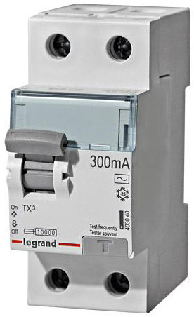 Изображение товара Выключатель дифференциального тока Legrand 403039 2-полюсный 40мА