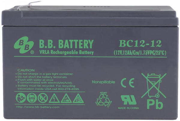 фото Батарея BB BC 12-12 в Екатеринбурге