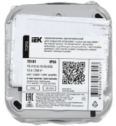 фото Переключатель одноклавишный  IEK TS-V10-0-10-55-K53