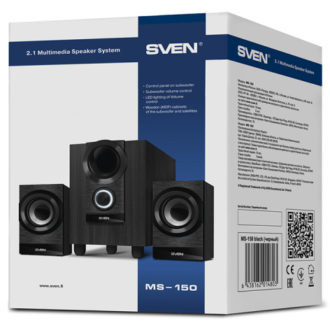 фото Компьютерная акустика 2.1 Sven MS-150 в Перми