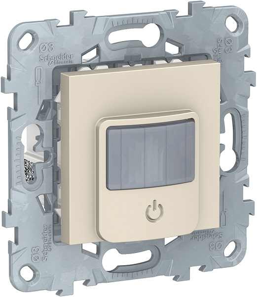 

Датчик движения Schneider Electric NU552544 UnicaNew, беж, с выключателем, 10А, NU552544