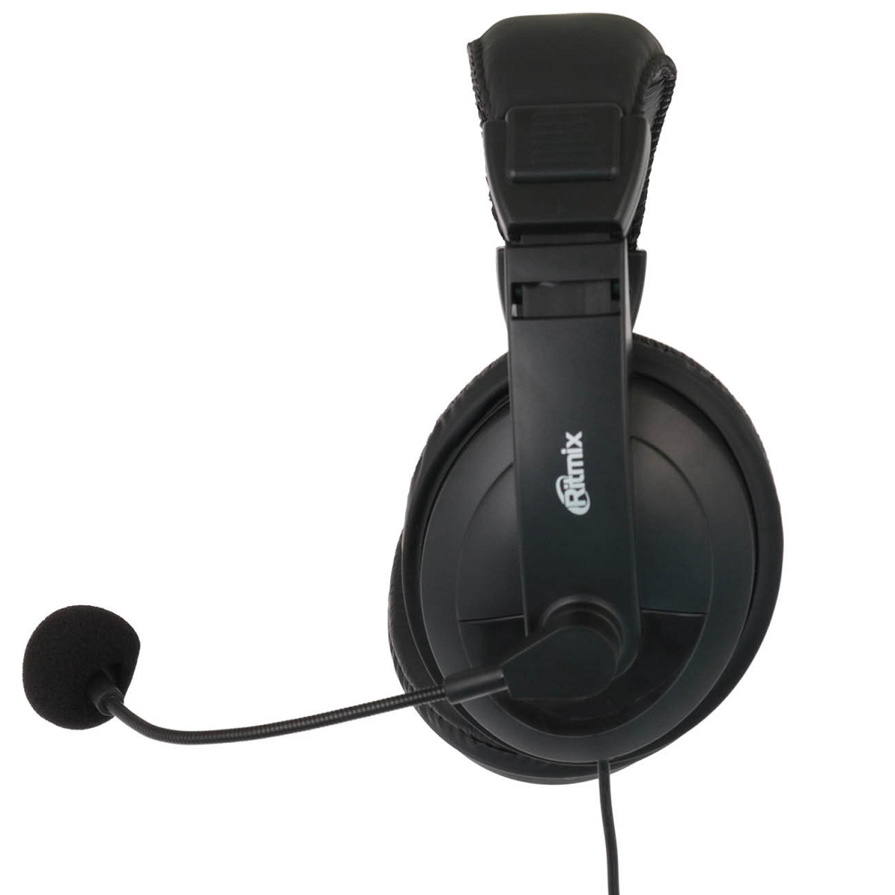 

Гарнитура Ritmix RH-524M 40 мм, 20-20000 Гц, 32 Ом, микрофон, 2 м, регулятор громкости (15119227), RH-524M