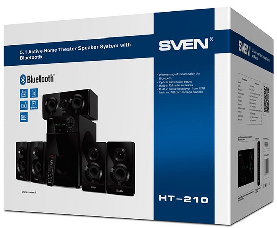 фото Компьютерная акустика 5.1 Sven HT-210 в Уфе