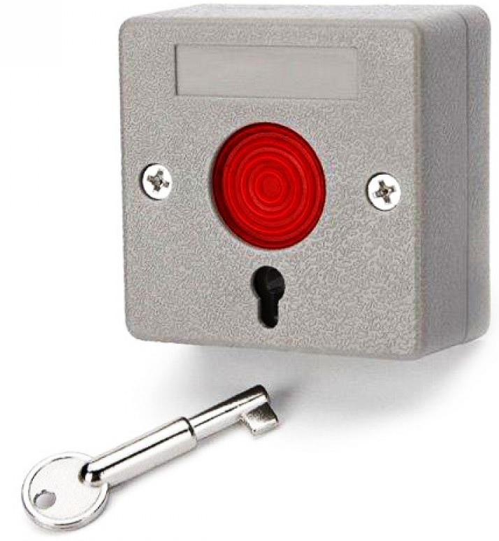 

Кнопка HIKVISION DS-PD1-EB тревожная, DS-PD1-EB
