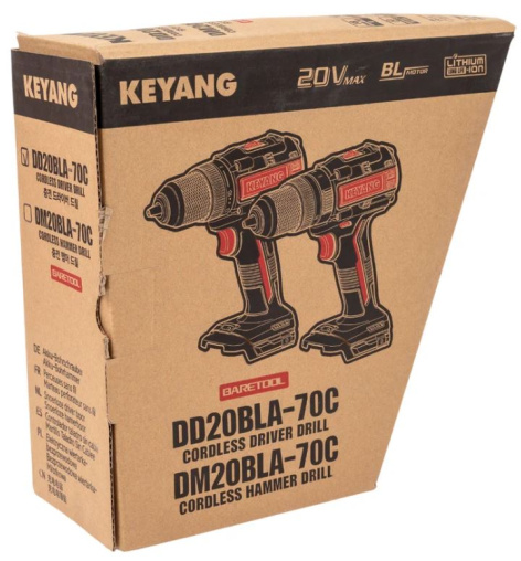 фото Дрель - шуруповерт KEYANG DD20BLA-70C (Bare) в Краснодаре