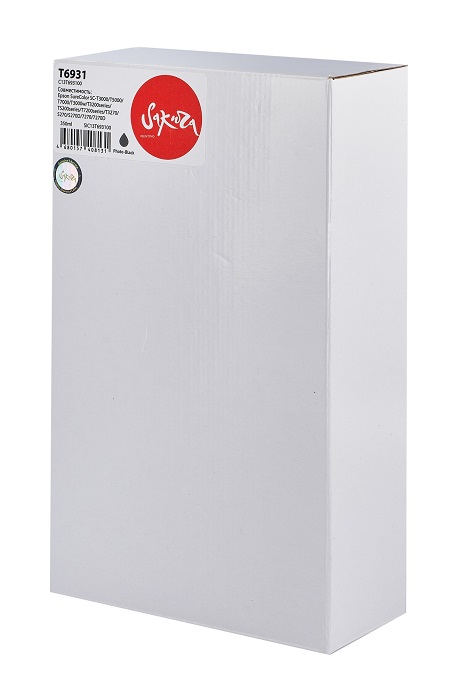 

Картридж струйный Sakura C13T693100 (T6931 Photo Black) для Epson SureColor SC-T3000/T5000/T7000/T3000w/T3200series/T5200series/T7200series/T3270/5270, C13T693100 (T6931 Photo Black)