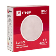 фото Светильник EKF BKL-2001-R-8-4000