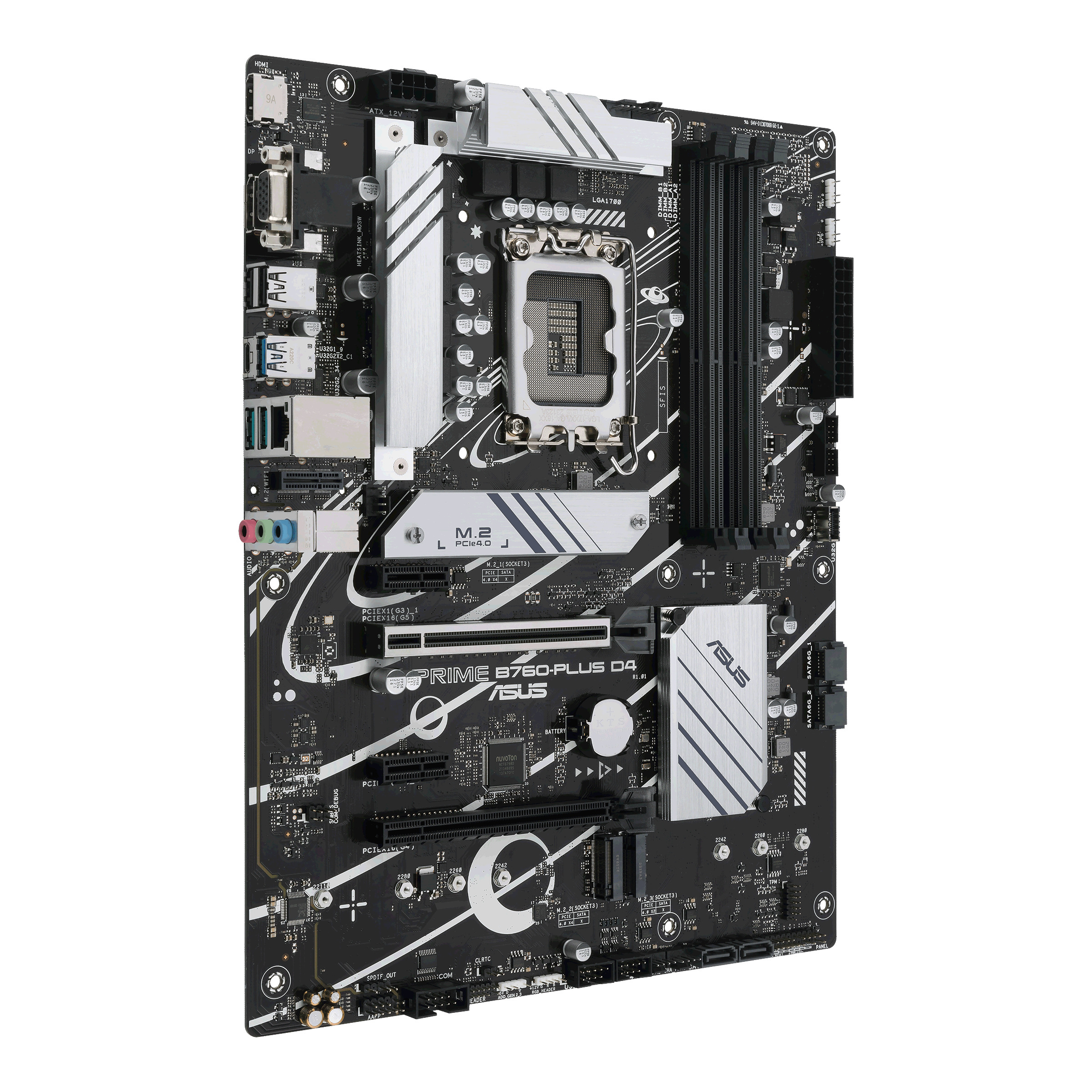 фото Материнская плата ATX  ASUS PRIME B760-PLUS D4