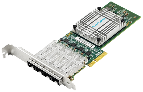

Сетевой адаптер LR-LINK LRES2028PF-4SFP PCIe x4 Quad-port 1G SFP Ethernet Network Adapter (Net-swift 1860), LRES2028PF-4SFP