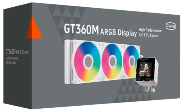 фото Система охлаждения жидкостная PCCooler GT360M Display ARGB WH в Санкт-Петербургe