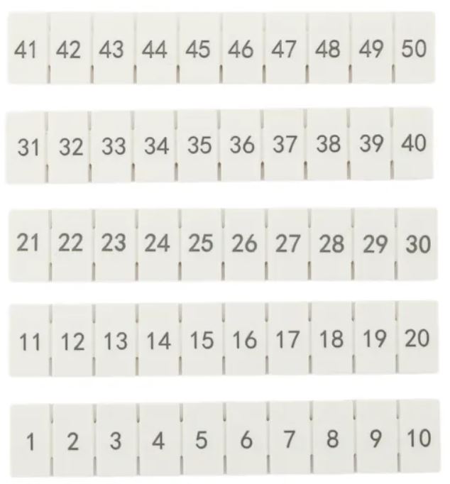

Маркировка для клемм EKF scr-ut-mrk-4-1-50 4 UT 1-50 (100 шт), scr-ut-mrk-4-1-50
