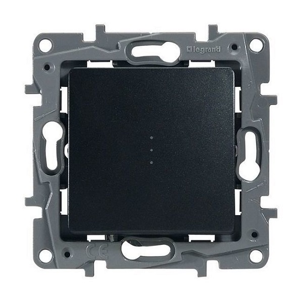 

Выключатель/переключатель Legrand 672615 Etika - с подсветкой, 10 A, 250 В~, антрацит, 672615