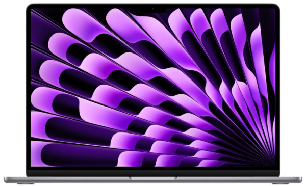 фото Ноутбук  Apple MacBook Air 15 (2024) в Перми 15 ", M, 16 Гб RAM, 512 Гб SSD, M3 10-core GPU, Серый космос