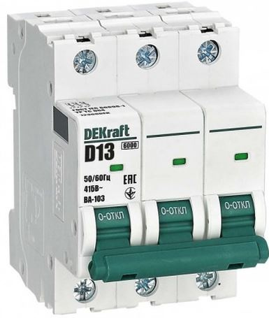 Изображение товара Автоматический выключатель DEKraft 12368DEK