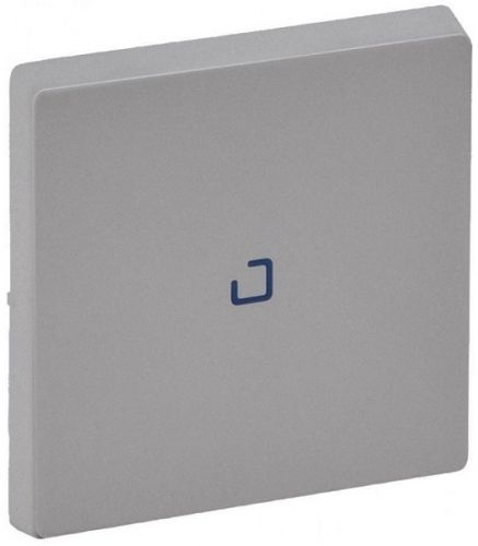 

Клавиша Legrand 755102 Valena LIFE,1-ая с подсветкой/индикацией, алюминий (голубая линза в центре), 755102