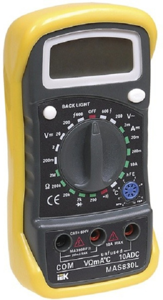 Изображение товара Мультиметр IEK TMD-3L-830