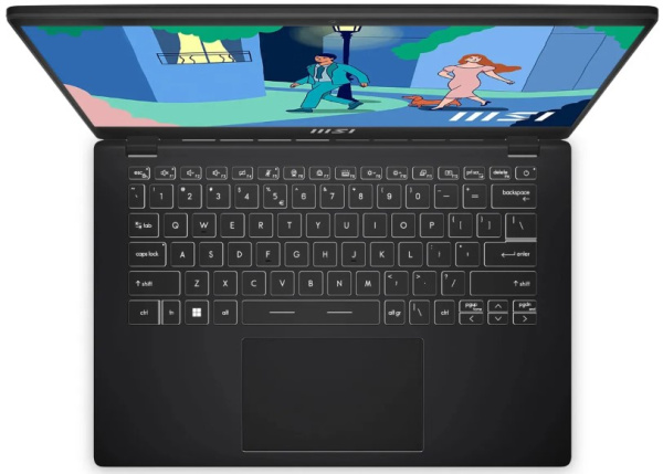 фото Ноутбук  MSI Modern 14 C7M-239XRU в Уфе 14 ", Ryzen 5, 8 Гб RAM, 512 Гб SSD, Iris Xe Graphics, Черный