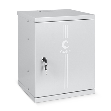 

Шкаф Cabeus WSC-8Um настенный 10" 8U 315x325x405mm (ШхГхВ) дверь металл, WSC-8Um