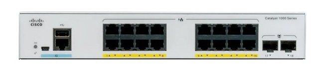 

Коммутатор Cisco C1000-16T-2G-L Catalyst 1000 16port GE, 2x1G SFP, C1000-16T-2G-L