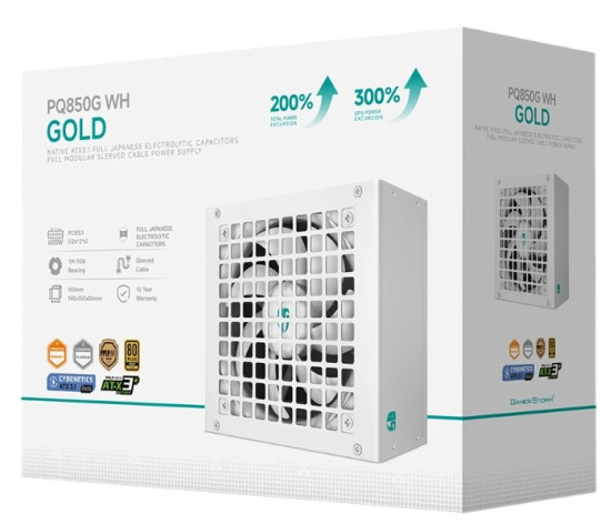 фото Блок питания ATX Deepcool GAMERSTORM PQ850G WH в Казани