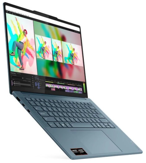фото Ноутбук  Lenovo Yoga Pro 7 14AKP10 в Перми 14.5 ", Ryzen 7, 32 Гб RAM, 1 Тб SSD, Radeon Graphics, Бирюзовый