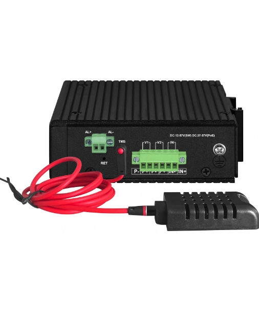 

Коммутатор промышленный NST NS-SW-8G4G-PL/IM HiPoE коммутатор Gigabit Ethernet на 8GE PoE + 4 GE SFP порта с функцией мониторинга температуры/влажност, NS-SW-8G4G-PL/IM