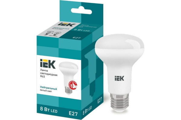 фото Лампа светодиодная IEK LLE-R63-8-230-40-E27 в Уфе