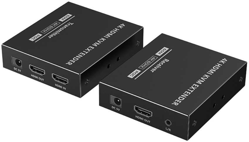 

Удлинитель HDMI LENKENG LKV565KVM-P KVM по витой паре, 4K60, до 70 м, PoC, LKV565KVM-P