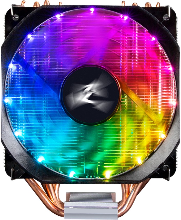 

Кулер Zalman CNPS9X Optima RGB LGA1200/115X/AM4 (al+cu, 120mm fan, 600-1500rpm, 60.89CFM, 26.0dBA, TDP 180W, 4-pin PWM), CNPS9X Optima RGB