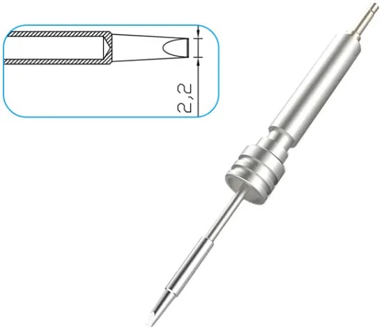 

Жало со встроенным нагревателем Atten T50-2.2D ACF029604, T50-2.2D