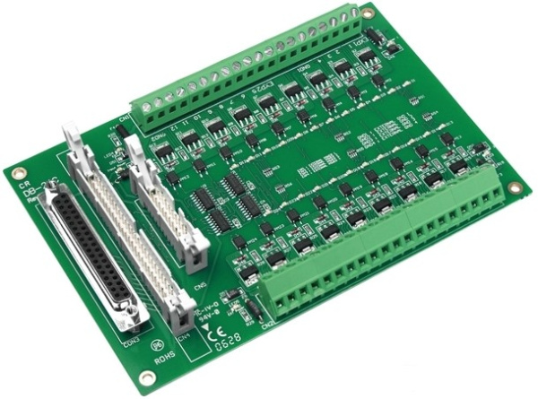 Изображение товара Промышленная плата расширения ICP DAS DB-24C/D 24 каналов Modbus