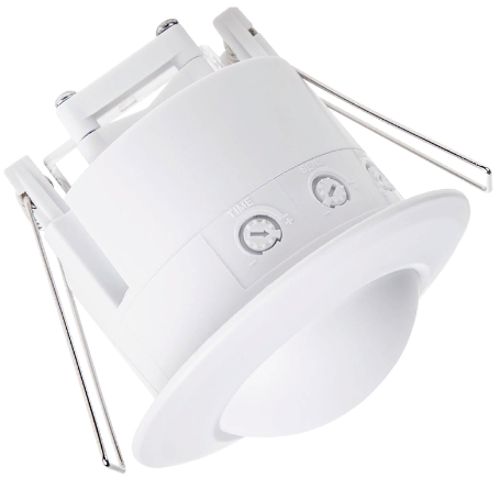 

Датчик движения Rexant 11-9219 точечный микроволновый ДДТМ 01, 360°, 1200 Вт, 10-2000 Лк, 3-10 м, 10-900 сек, 11-9219