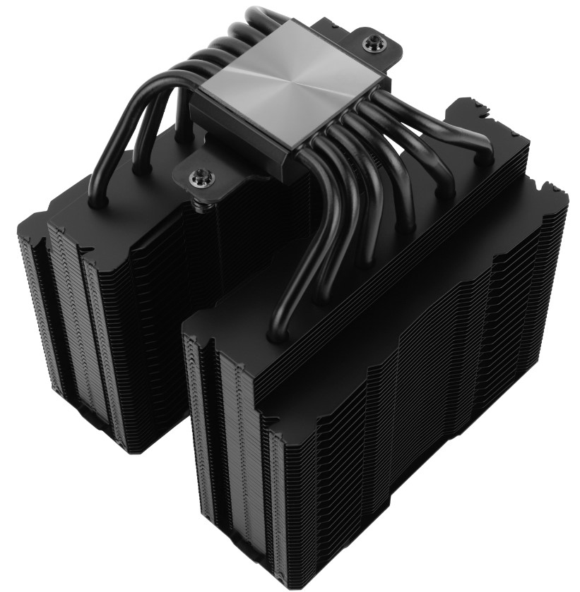 

Кулер Thermalright Peerless Assassin 140 Black LGA115X/1200/1700/1851/2011/2066/AM4/AM5 (2*140mm, 600-1500rpm, 77.8CFM, 25.6dBa), Peerless Assassin 140 Black