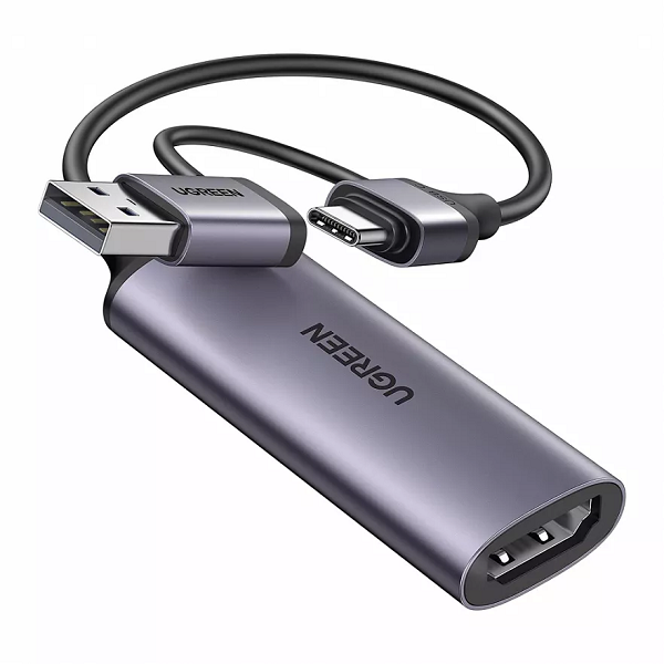 

Устройство видеозахвата UGREEN CM716 25854_ Устройство видеозахвата UGREEN CM716 (25854) HD USB 1080P Video Capture Device. Цвет: серый, CM716