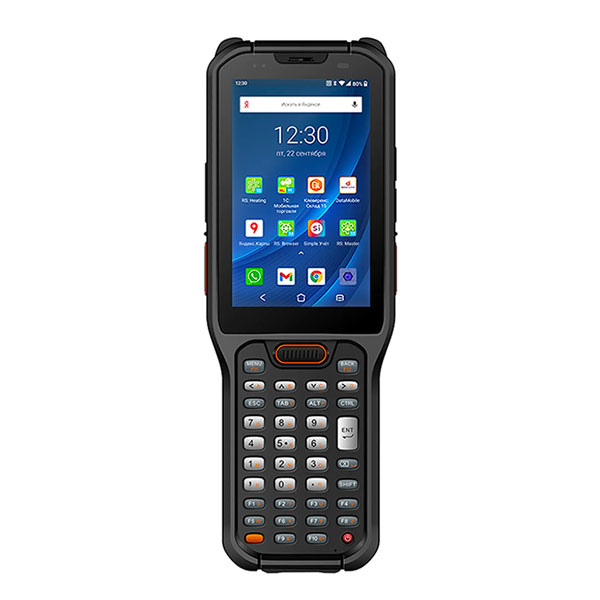 

Терминал сбора данных Urovo RT40 Android 10/Long Rage/8xCore, Kryo 260 CPU/Qualcomm SD 636/RAM 4GB/ROM 64GB/Honeywell EX30 LR/2D Imager/4.0"/480 x 800, RT40