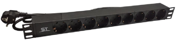 фото Блок розеток 19", 9 розеток Space Technology ST-PDU-09 в Уфе