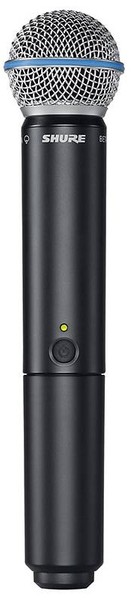 

Передатчик Shure BLX2/B58 ручной серии BLX для радиосистем с капсюлем динамического микрофона BETA 58, BLX2/B58