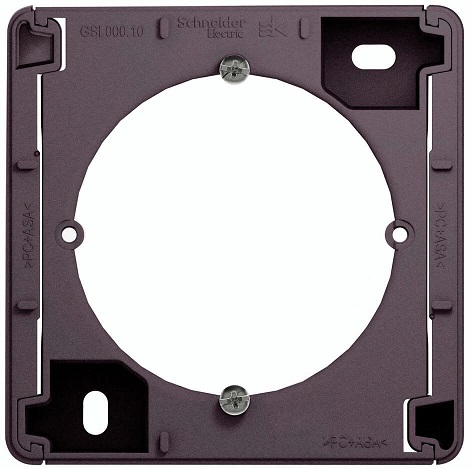 

Коробка Schneider Electric GSL001400 GLOSSA для наружного монтажа (сиреневый туман), GSL001400