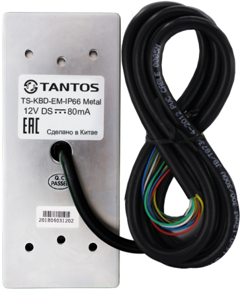 фото Кодонаборная панель  Tantos TS-KBD-EM-IP66 Metal в Уфе